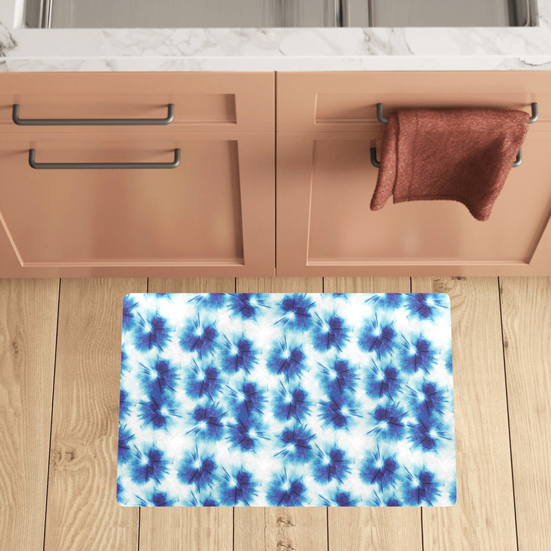 Tie Dye Blue Print Design LKS305 Kitchen Mat