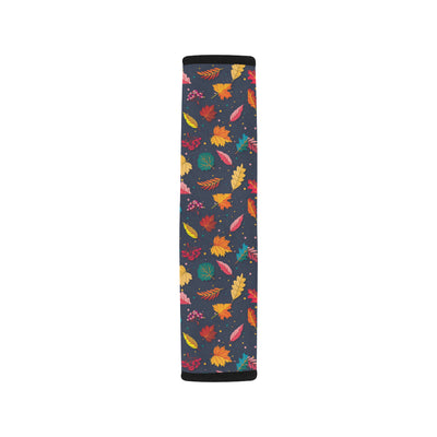 Elm Leave Colorful Print Pattern Car Seat Belt Cover