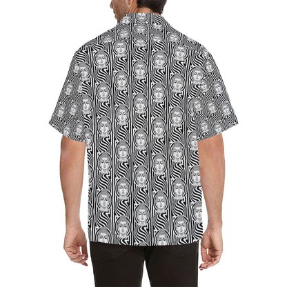 Buddha Pattern Print Design 05 Men's Hawaiian Shirt