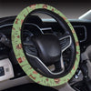 Native Indian Themed Design Print Steering Wheel Cover with Elastic Edge