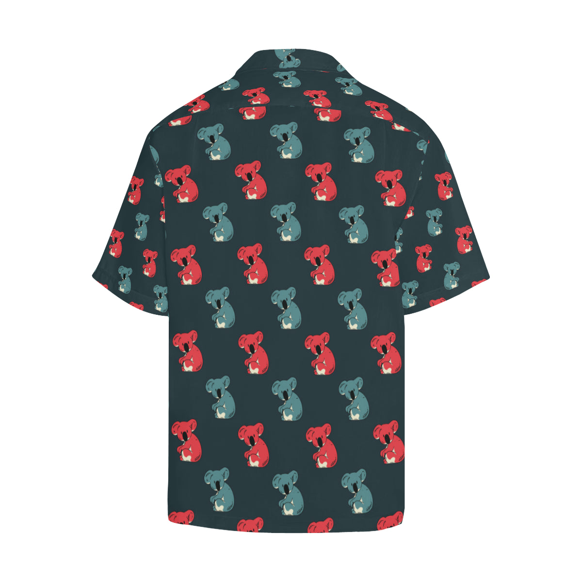 Koala Pattern Print Design 02 Men's Hawaiian Shirt