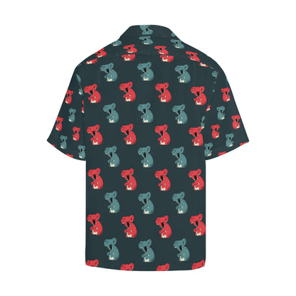 Koala Pattern Print Design 02 Men's Hawaiian Shirt