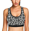 Christian Holy Bible Book Pattern Sports Bra