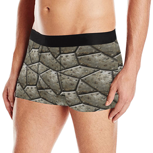 Armor Pattern Print Design 01 Men's Boxer Briefs