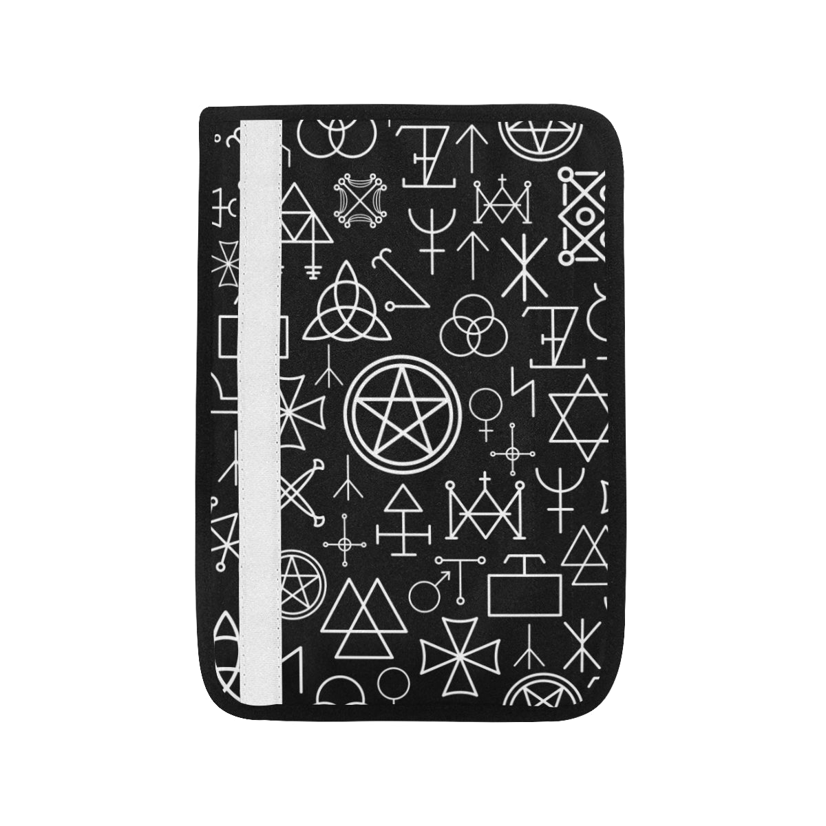 Pentagram Pattern Print Design A02 Car Seat Belt Cover