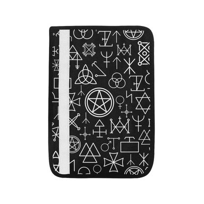 Pentagram Pattern Print Design A02 Car Seat Belt Cover