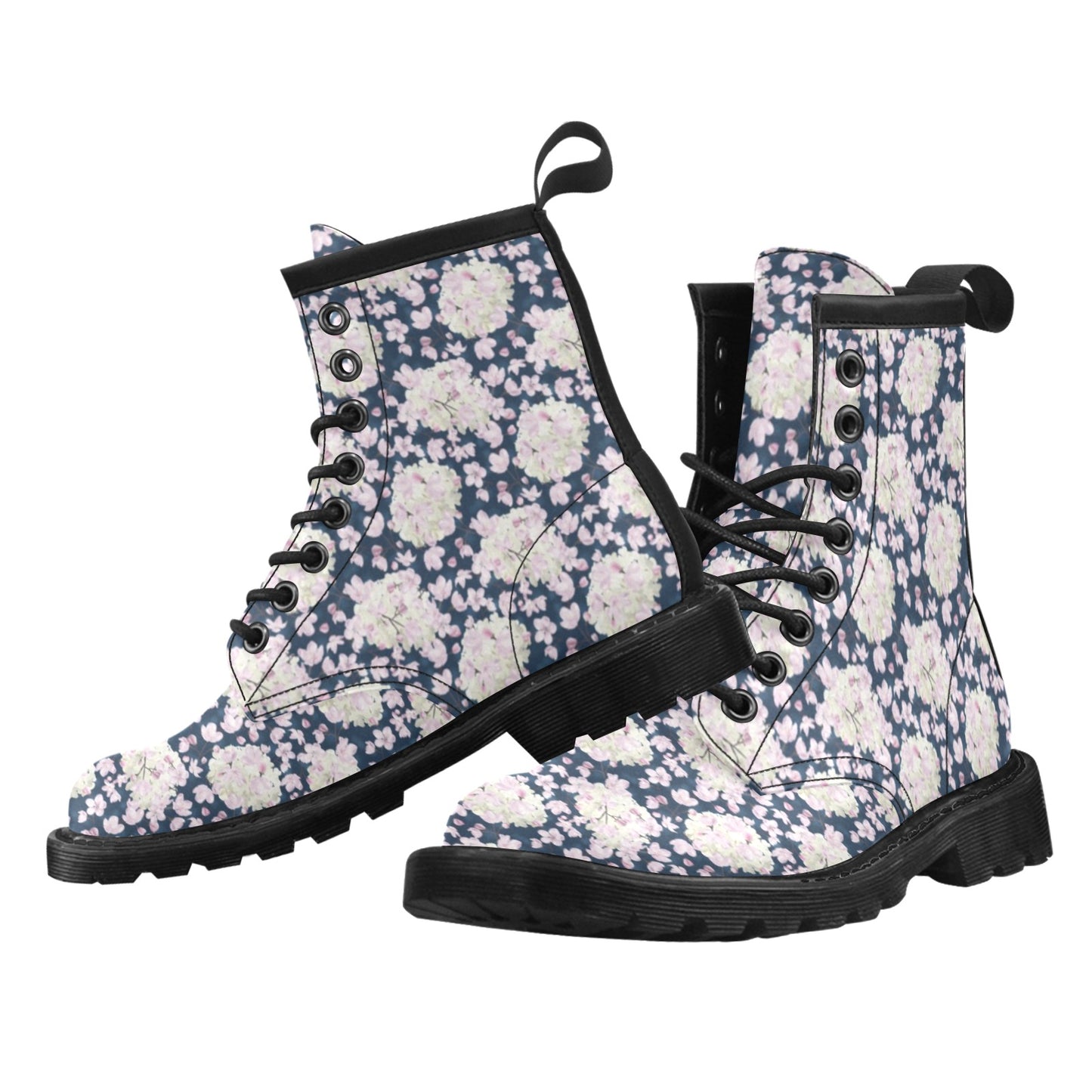 Sakura Print Design LKS305 Women's Boots