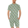 Birds Pattern Print Design 07 Men's Romper