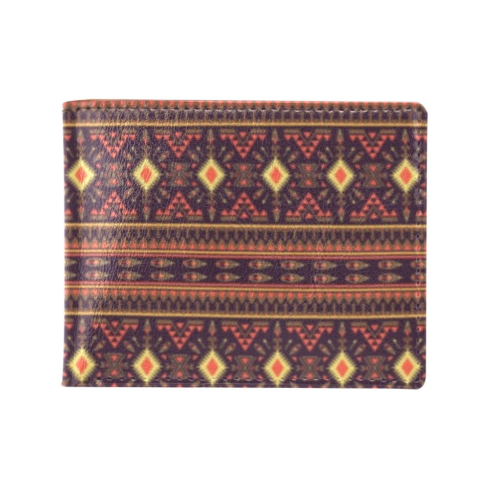 Southwest Ethnic Design Themed Print Men's ID Card Wallet