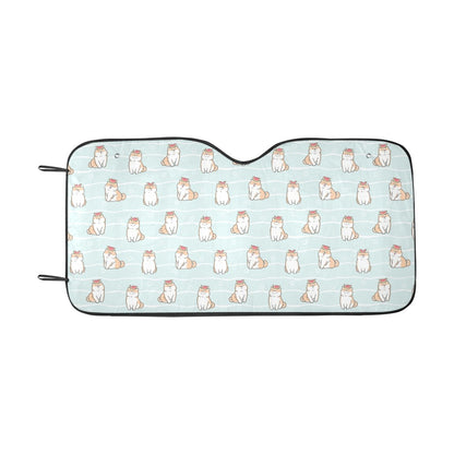 Shiba Inu Print Design LKS3011 Car front Windshield Sun Shade