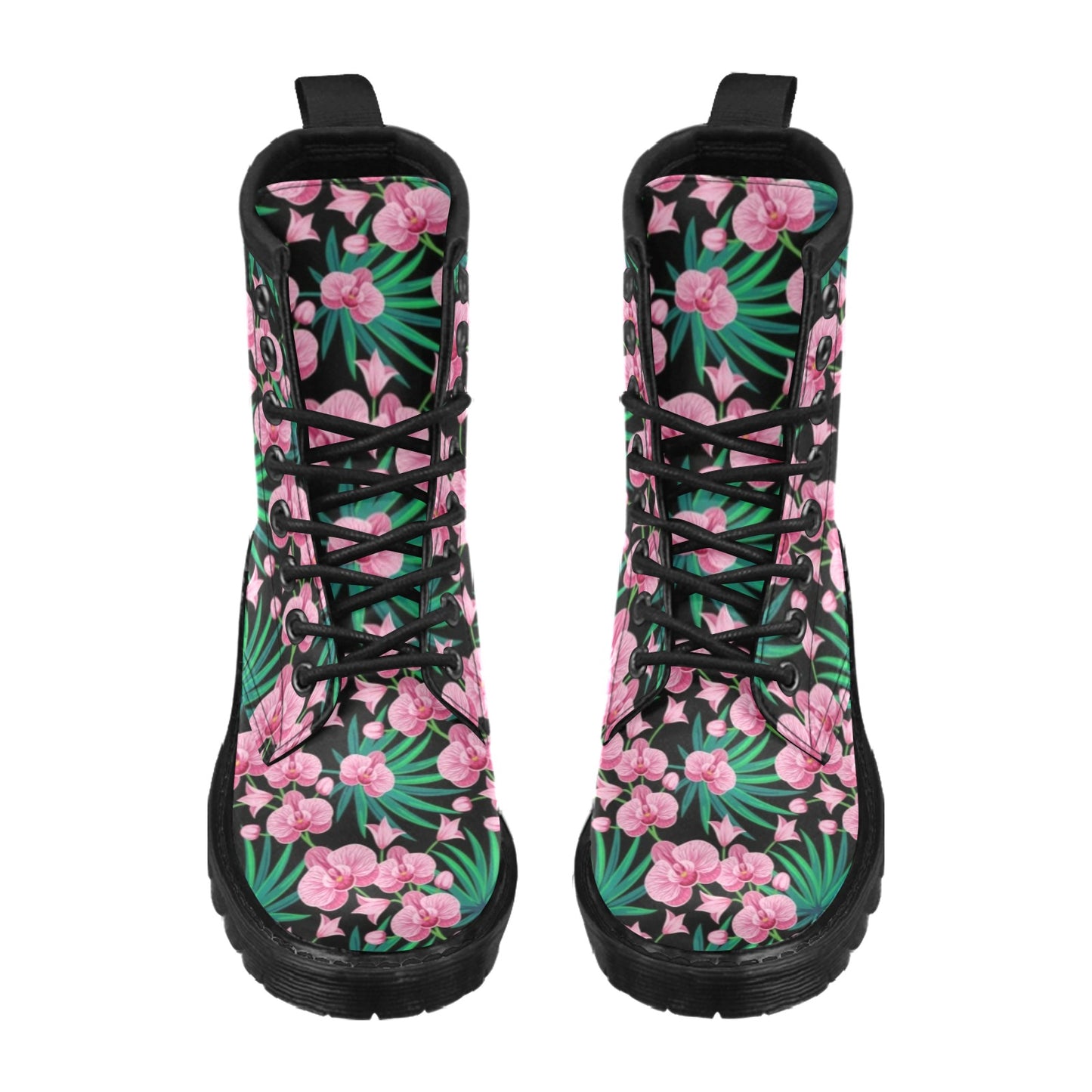 Orchid Pink Pattern Print Design OR06 Women's Boots