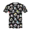 Skull Print Design LKS3013 Men's All Over Print T-shirt