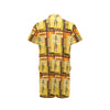 African Girl Design Men's Romper