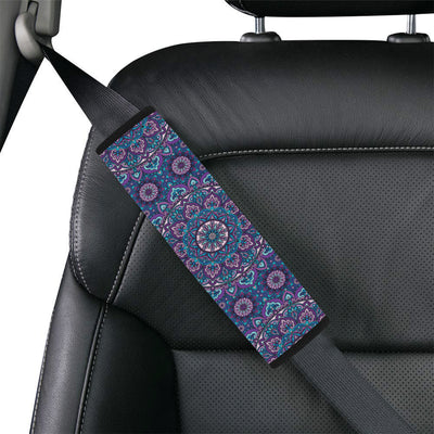 Medallion Pattern Print Design 05 Car Seat Belt Cover