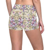 Tulip Pattern Print Design TP04 Yoga Shorts