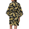 KOI Fish Pattern Print Design 03 Women's Short Kimono