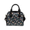 KOI Fish Pattern Print Design 04 Shoulder Handbag