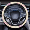 Strawberry Pink CupCake Steering Wheel Cover with Elastic Edge