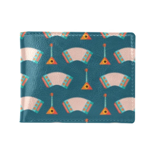 Accordion Print Design LKS402 Men's ID Card Wallet