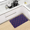 Bicycle Pattern Print Design 01 Kitchen Mat