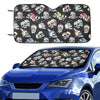 Skull Print Design LKS3013 Car front Windshield Sun Shade