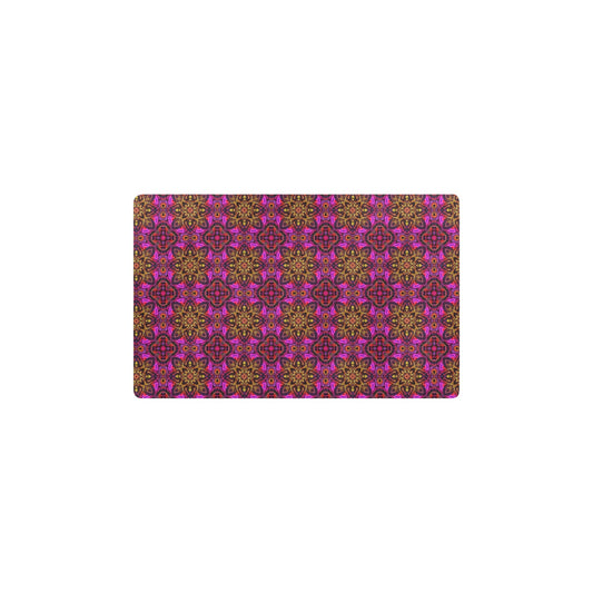 kaleidoscope Abstract Print Design Kitchen Mat