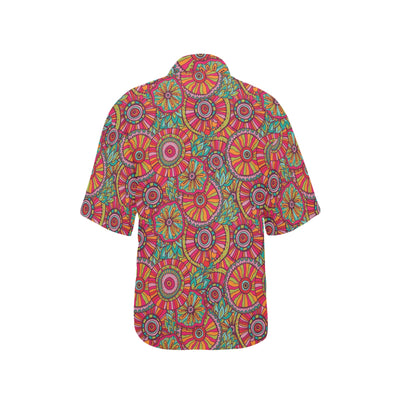 Boho Pattern Print Design 01 Women's Hawaiian Shirt