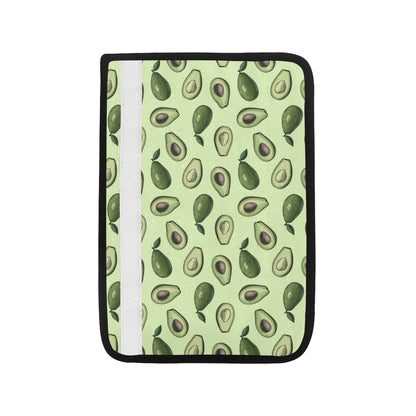Avocado Pattern Print Design 02 Car Seat Belt Cover