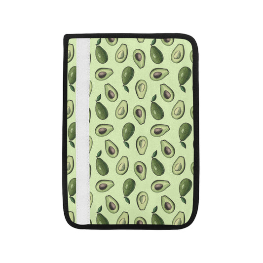 Avocado Pattern Print Design 02 Car Seat Belt Cover