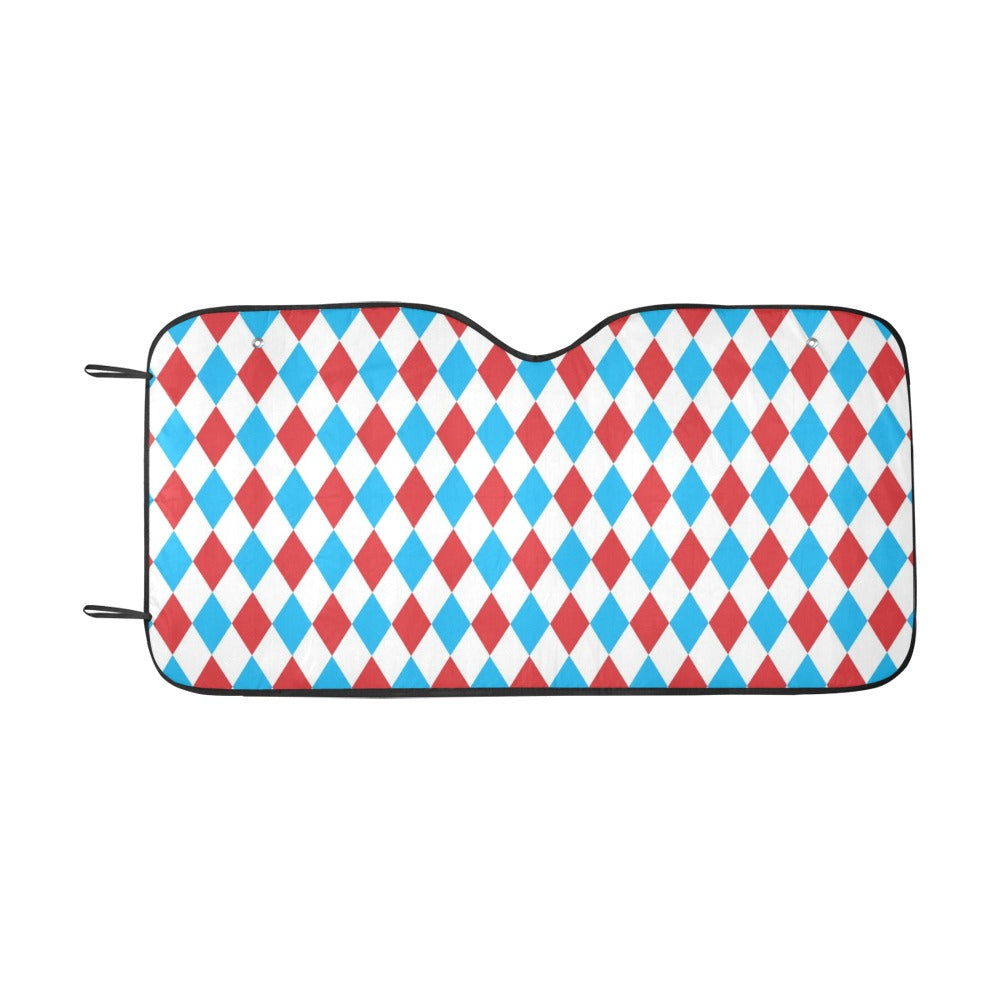 Harlequin Print Design LKS402 Car front Windshield Sun Shade