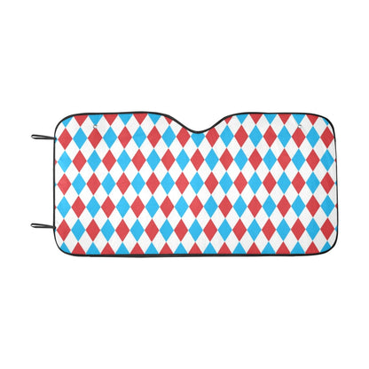 Harlequin Print Design LKS402 Car front Windshield Sun Shade