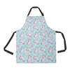 Donut Unicorn Pattern Print Design DN016 Apron with Pocket