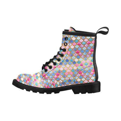 Scales Print Design LKS401 Women's Boots