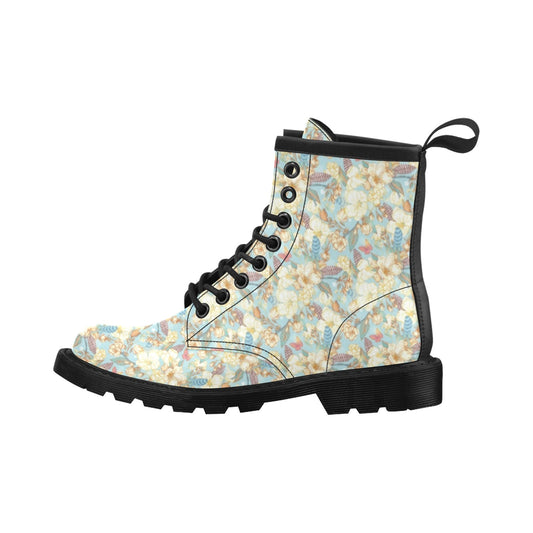 Summer Floral Print Design LKS302 Women's Boots