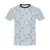 Sakura Bird Print Design LKS304 Men's All Over Print T-shirt