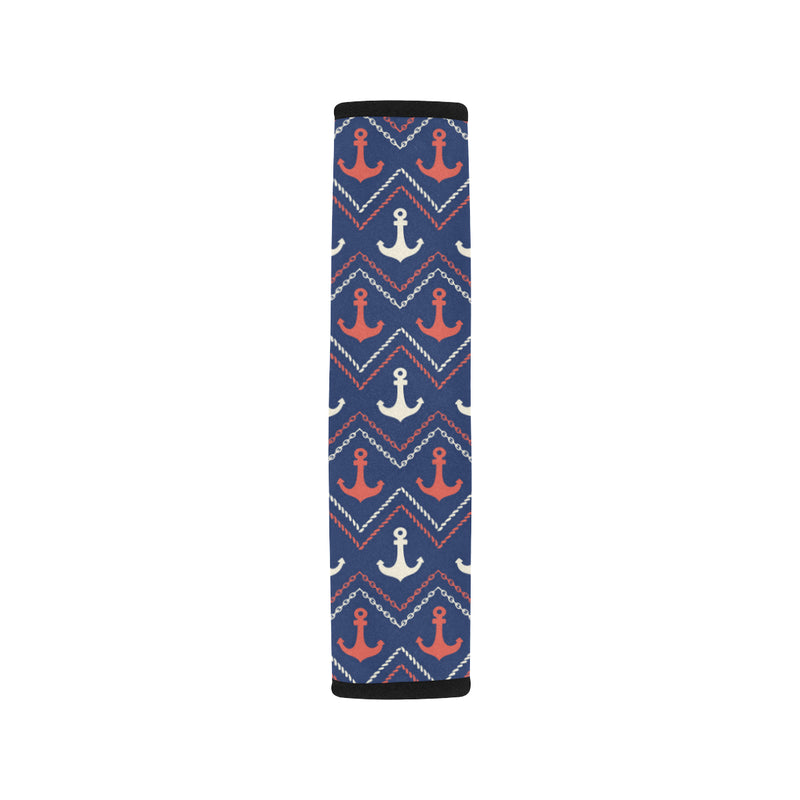 Anchor Pattern Print Design 07 Car Seat Belt Cover