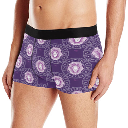 Leo Pattern Print Design 04 Men's Boxer Briefs