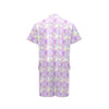 Unicorn Rainbow Star Heart Print Men's Romper