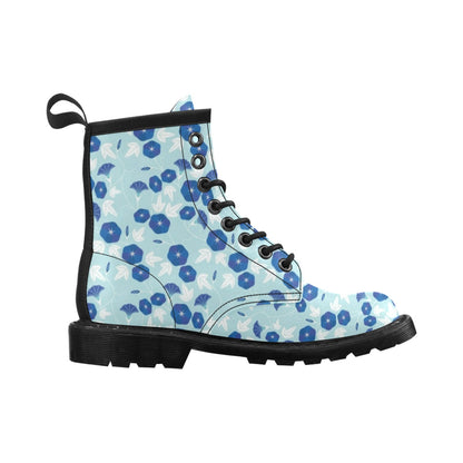 Morning Glory Pattern Print Design MG07 Women's Boots