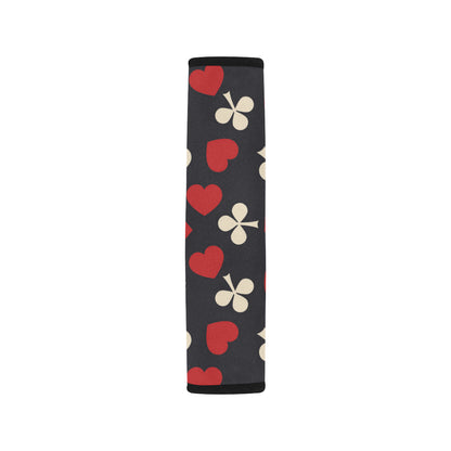 Poker Cards Pattern Print Design A02 Car Seat Belt Cover