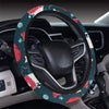 Cupcake Pattern Print Design 03 Steering Wheel Cover with Elastic Edge