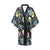 Music note Pattern Print Design A03 Women's Short Kimono