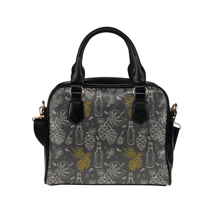 Hope Pattern Print Design 01 Shoulder Handbag