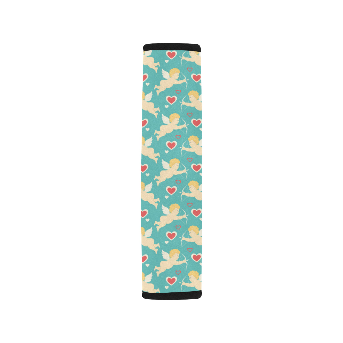 Cupid Pattern Print Design 01 Car Seat Belt Cover