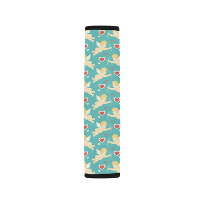 Cupid Pattern Print Design 01 Car Seat Belt Cover