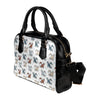 Alaskan Malamute Pattern Print Design 02 Shoulder Handbag