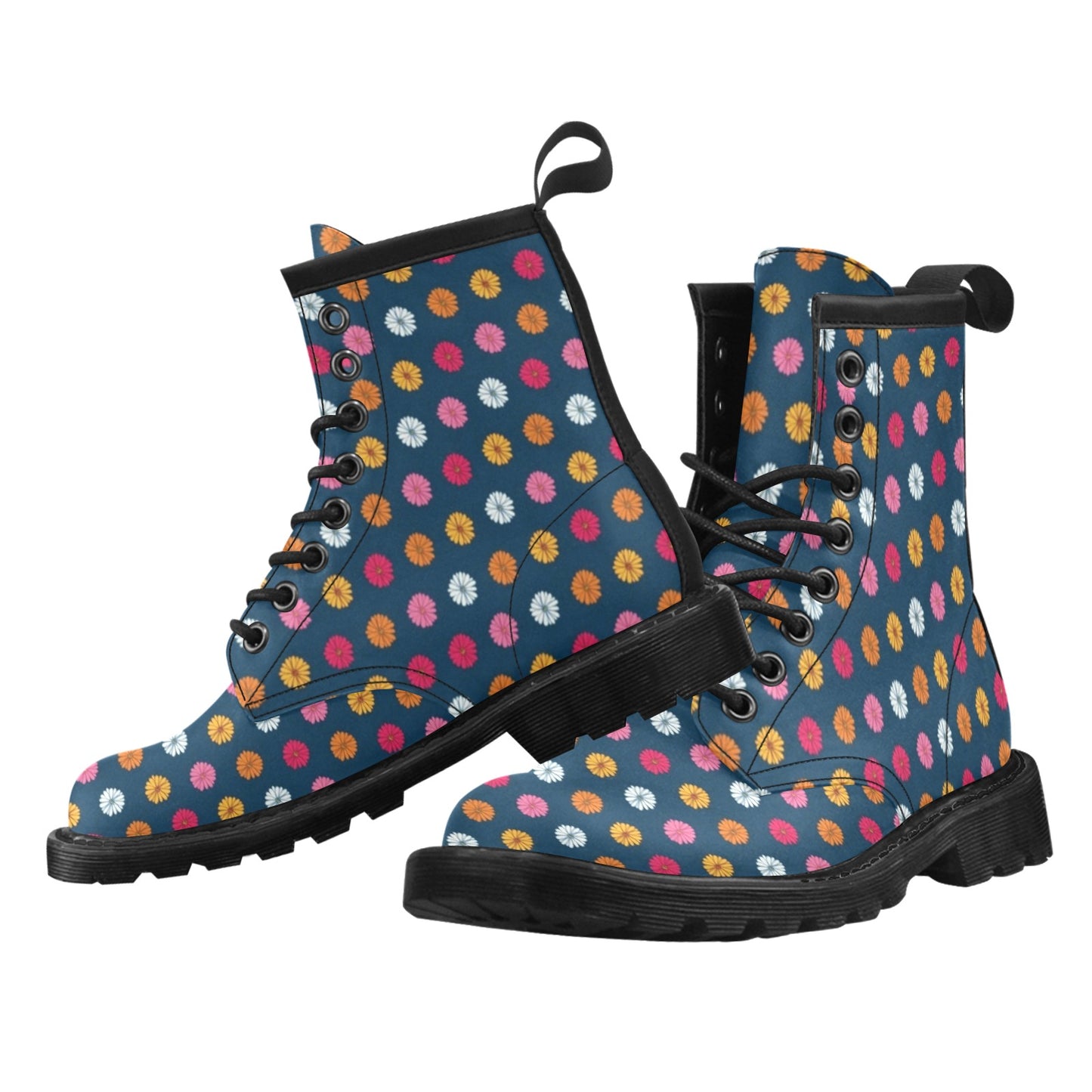 Gerberas Pattern Print Design GB06 Women's Boots