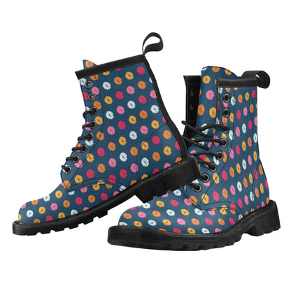 Gerberas Pattern Print Design GB06 Women's Boots