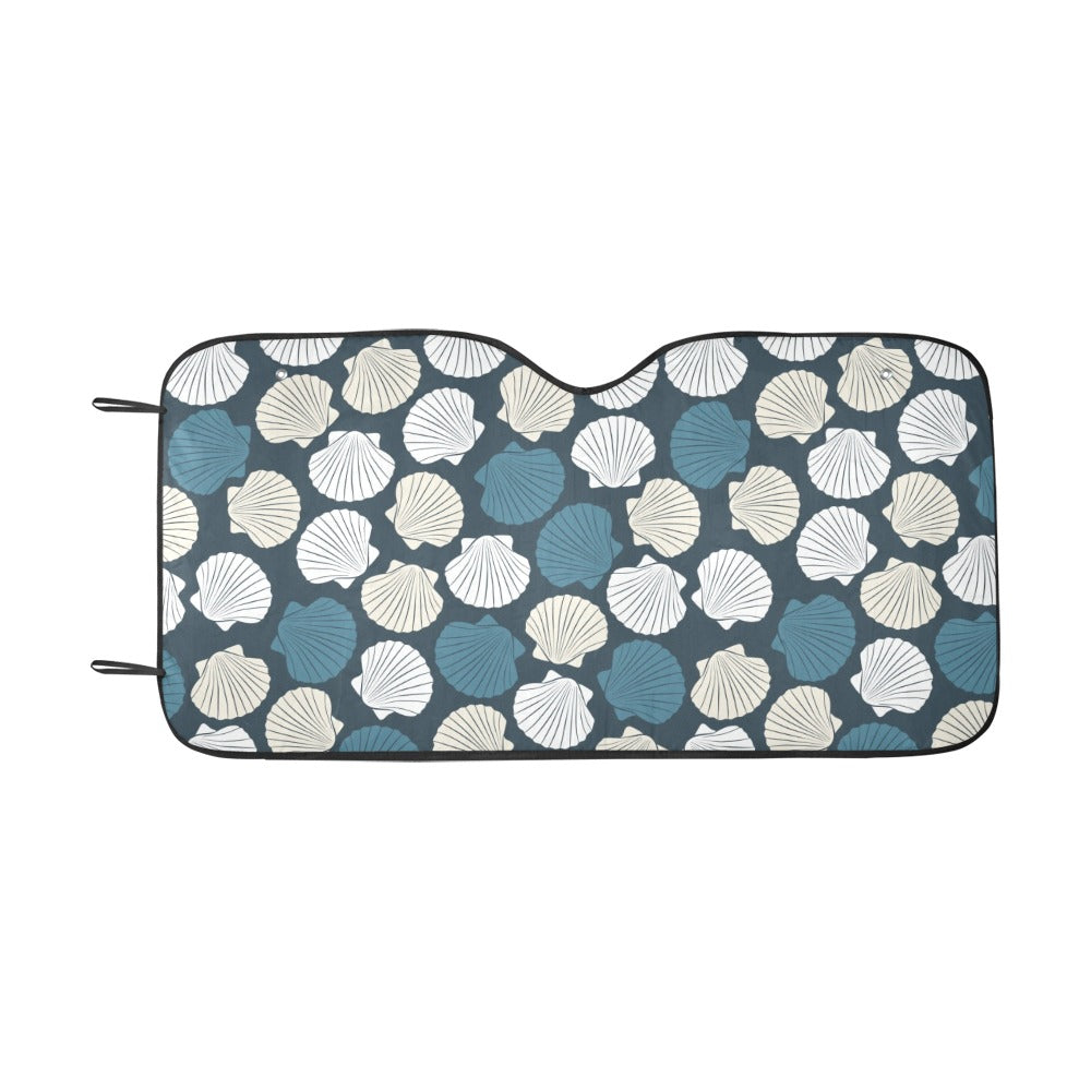 Seashell Print Design LKS3013 Car front Windshield Sun Shade