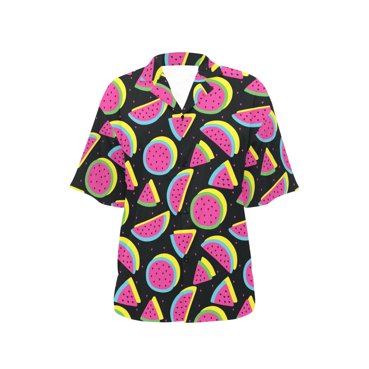 Watermelon Pattern Print Design WM07 Women's Hawaiian Shirt